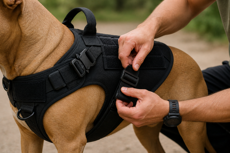 Ajusta las correas al cuerpo