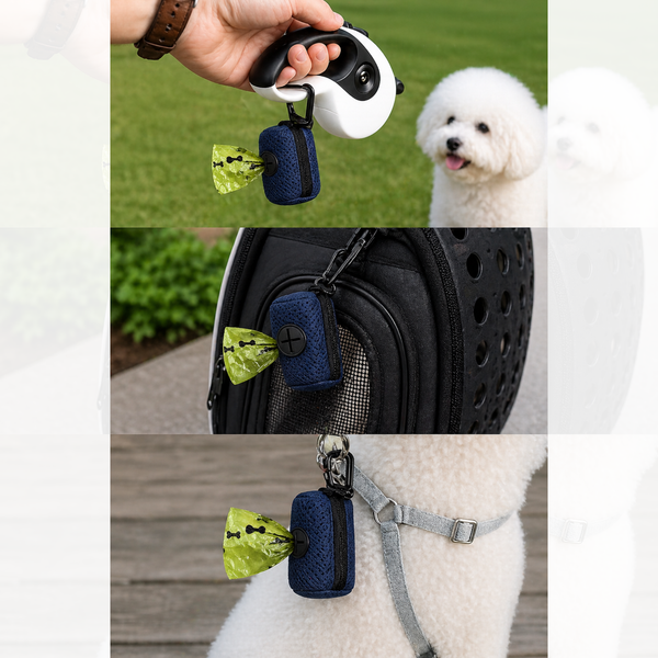 CleanWalk™ Dispensador de Bolsas Higiénicas